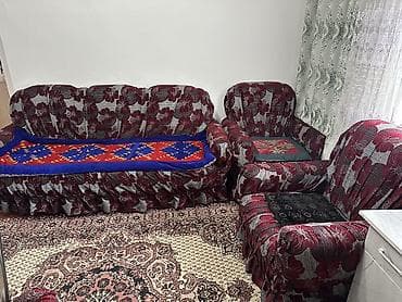 диваны цены: Комплект мягкой мебели, Б/у, Самовывоз — 1