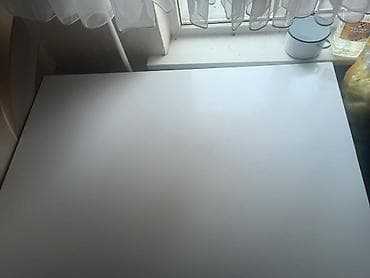 silver kitchen: Продоется стол новый белый 1м×1,5 купила за 12000т сомов отдам за — 1