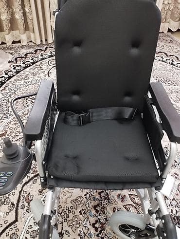 ротор: Электрическая коляска с жостиком новая масло с запосным аккумулятором — 2