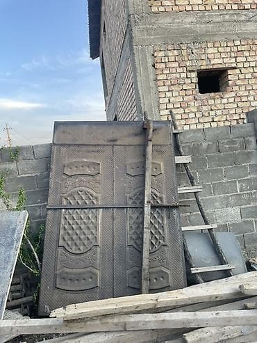 Распашные ворота: Металлические ворота с калиткой (комплект) - Материал: сталь. - — 2