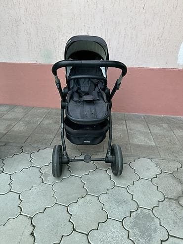 Коляски: Коляска, Другой бренд, цвет - Черный, Б/у, Самовывоз — 4