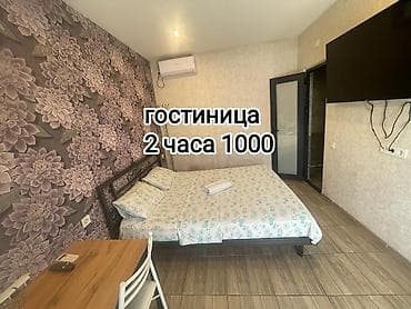 пишпек комната: 1 комната, Душевая кабина, Кондиционер, Бронь — 2