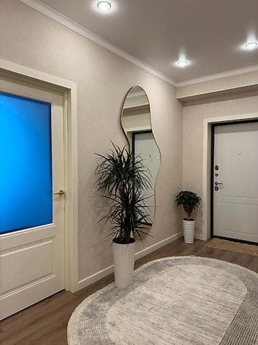 osh flat: 2 комнаты, 77 м², Киргизия 1 Элитка, 3 этаж, Дизайнерский ремонт — 3