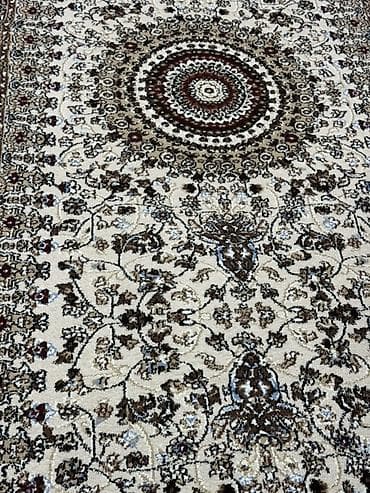 Ковры и паласы: Ковровая дорожка размером 1,48х2,50 м - Цветовая гамма: бежевый фон с — 2