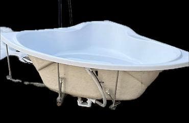 Ванны и комплектующие: Ванна, Угловая, Материал: Акрил, Размер: 130 x 130 см — 2