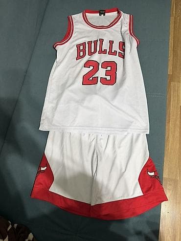 аренда кийим: Баскетбольный комплект Chicago Bulls — майка и шорты. Одевался один — 1