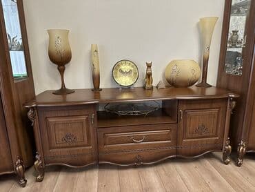 купить стенку для дома: Зал үчүн гарнитур, Колдонулган, Шкаф, Комод, ТВ үчүн тумба, Өзү алып кетүү — 3