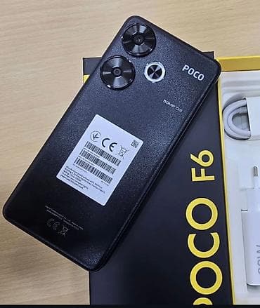 poco f6 бу: Poco F6, Б/у, 512 ГБ, цвет - Черный, 2 SIM — 1