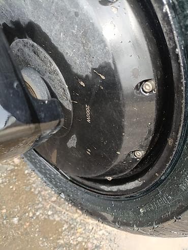 мото скутеры: Электроскутер (карго-версия) с задним мотор-колесом 2000W - — 4