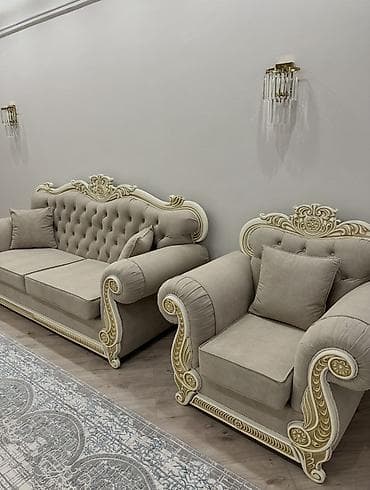 Оңдоп-түзөө жана курулуш: Ашкана үчүн жумшак бурчек, түсү - Саргыч боз — 2