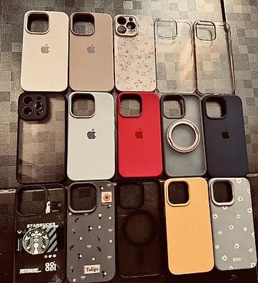 Набор чехлов для iPhone (линейка Pro/Pro Max последних поколений)