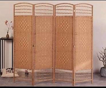 продаю перегородку: ШИРМА "Стильная и прочная плетеная перегородка для зонирования — 1