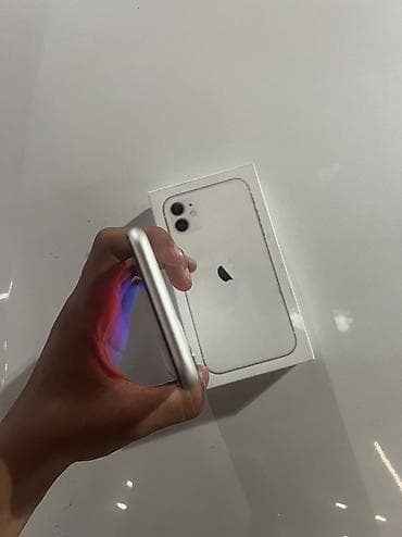 aiphone x: IPhone 11, Новый, 128 ГБ, White Titanium, Чехол, Коробка — 6