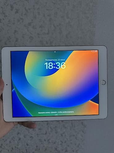Планшеты: Планшет, Apple, память 128 ГБ, 9" - 10", Wi-Fi, Б/у, Классический цвет - Бежевый — 5