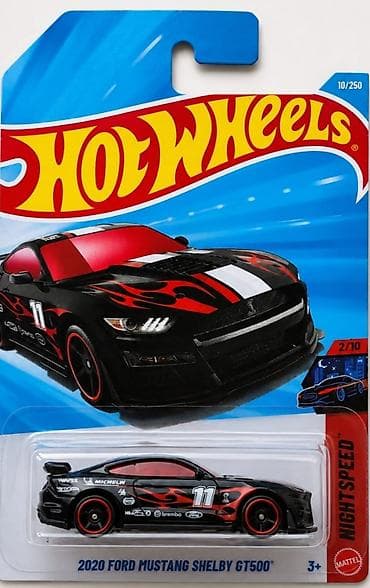 Hot Wheels – 2020 Ford Mustang Shelby GT500 (серия Night Speed, 2/10)