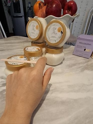 для тела: Питательный крем для рук и тела молоко и мёд — 2