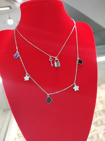 Ювелирные изделия: Серебряные Колье Серебро 925 пробы Длина 45 см Цена за 1шт Есть — 5