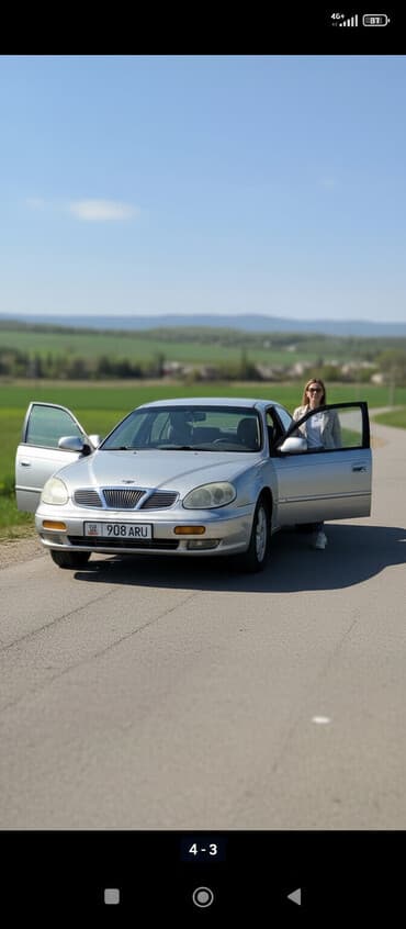 продаю или меняю на недвижимость: Daewoo Leganza: 1999 г., 2 л, Механика, Бензин, Седан — 1