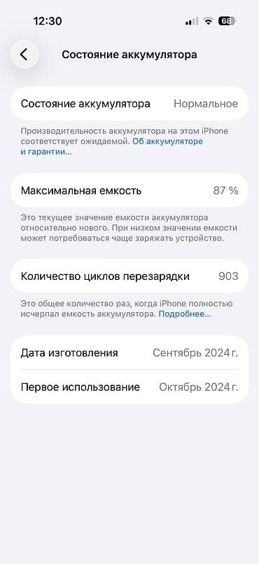 3д печат: IPhone 16 Pro, 256 ГБ Характеристики: - Модель: iPhone 16 Pro (номер — 4