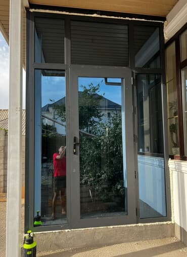 каркасный дом под ключ: Алюминиевые витражные конструкции для частного дома - Панорамное — 1