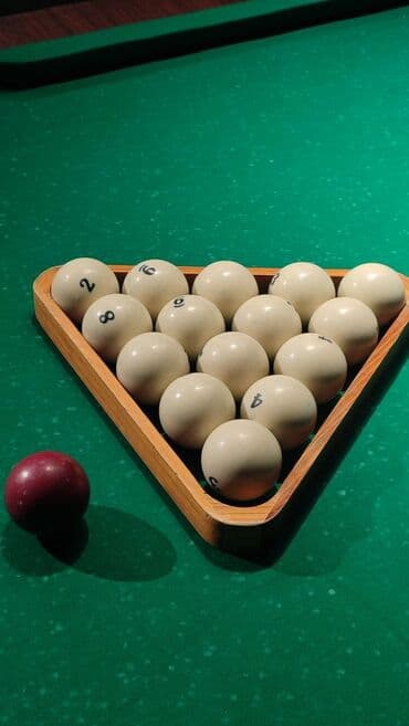 настольный теннис бу: Продаю бильярдные шары 19 шт — 1