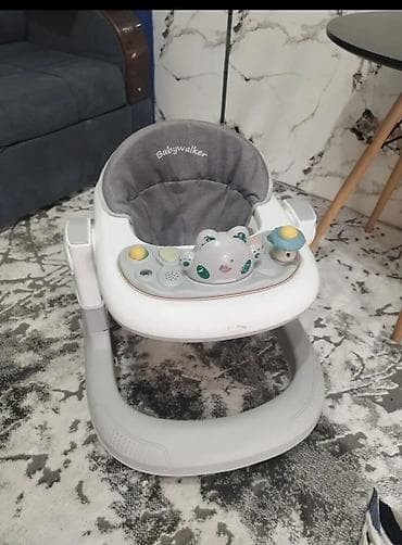 детский ходонок: Детский комплект: стульчик для кормления и ходунки Стульчик для — 9