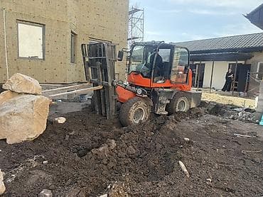 full construction: Услуга вилочный погрузчик вездеход Кара полный привод груза подьем — 3