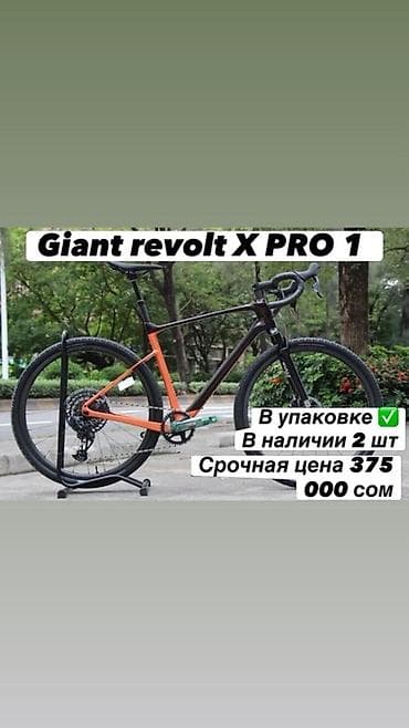 шасе: Giant Revolt X Pro 1 (2023) Ключевые характеристики: • Рама — 1