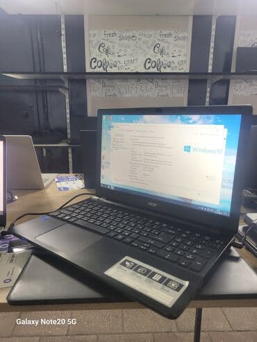 Электронные книги: Ноутбук, Acer, 4 ГБ ОЗУ, Intel Pentium, 15.6 ", Б/у, Для несложных задач, память SSD — 4