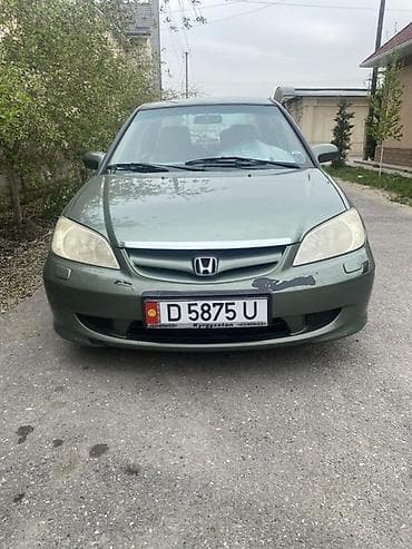 авто без права: Honda Civic: 2004 г., Бензин, Седан — 1