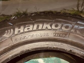 покупаем шины бу на переработку цена: Шины 265 / 60 / R 18, Зима, Б/у, Комплект, Внедорожные (АТ/МТ), Корея, Hankook — 2