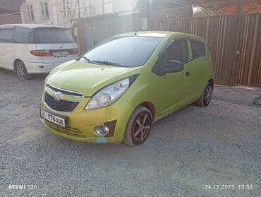 бу авто в кредит без первоначального взноса рядом просп. жибек жолу, бишкек: Chevrolet Spark: 2012 г., 1 л, Автомат, Бензиновая, Хэтчбэк — 1