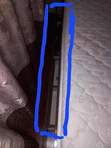 двуспальное овечье одеяло: Двуспальная кровать с матрасом - Размер спального места — 3