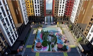 royal construction: 1 комната, 46 м², Элитка, 7 этаж, Готовая ПСО (под самоотделку) — 2