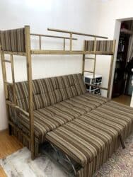 кровать двухспальная бу: Прямой диван, Б/у, Трехместный — 2