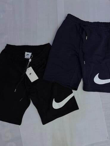 Шорты: Мужские шорты, S, M, L, Nike, Новый, цвет - Черный, Самовывоз — 1