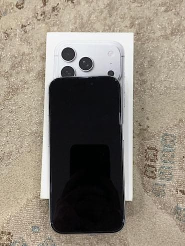 сумка кобура: IPhone 17 Pro, Колдонулган, 256 ГБ, Ак, Куту, 100 % — 3