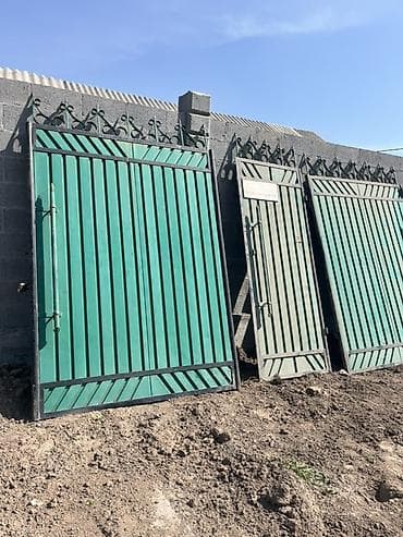 строительные лестницы: Калитки для ворот Стальные, Б/у — 2