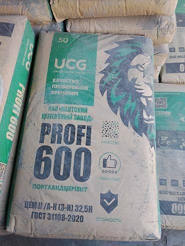 profi: Кантский цемент, M-600, 50 кг/м³ — 1