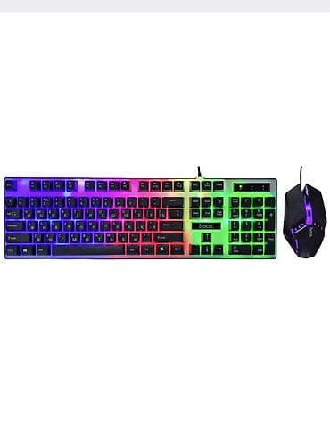 компьютерные мыши bloody: Клавиатура, Проводное подключение, Размер: 100% — 1