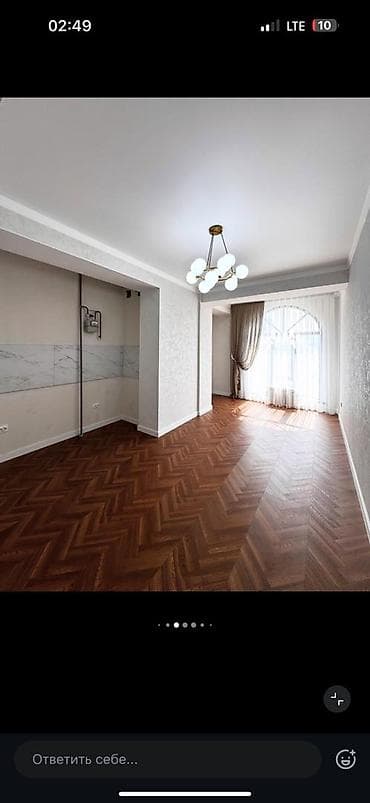 квартира с дизайнерским ремонтом: 2 комнаты, 76 м², Элитка, 10 этаж, Дизайнерский ремонт — 1