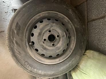 диски с шинами бу: Колеса в сборе 155 / 80 / R 13, Лето, Б/у, Пара, Легковые, Железные, отверстий - 4 — 2