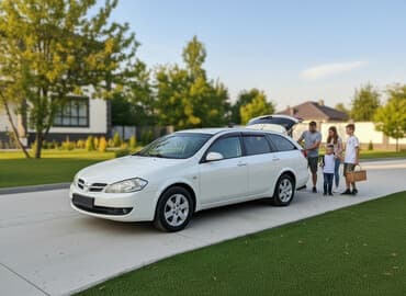 Nissan Primera: 2002 г., 2 л, Вариатор, Бензин, Универсал