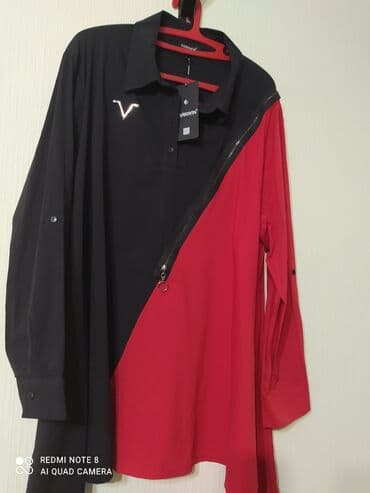 брендовые вещи оригинал: Повседневное платье, Осень-весна, Длинная модель, Трапеция, 5XL, 6XL, 7XL — 19