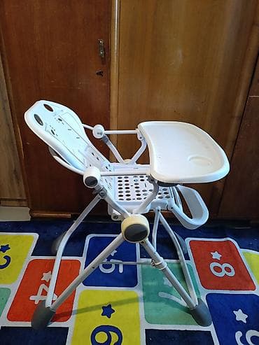 small table: Продаю детский стульчик для кормления, складной. регулятор спинки — 2