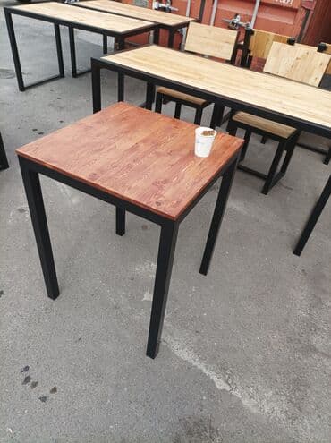 современные столы и стулья для кухни: Кухонный стол и стул — 13