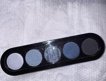 amber elixir: Палетка теней для век Ateier, T27, 5 оттенков в холодной гамме. - — 1