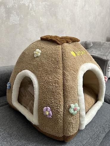 york: Мягкие домики для кошек/мелких собак Практически новые, кошки не — 1