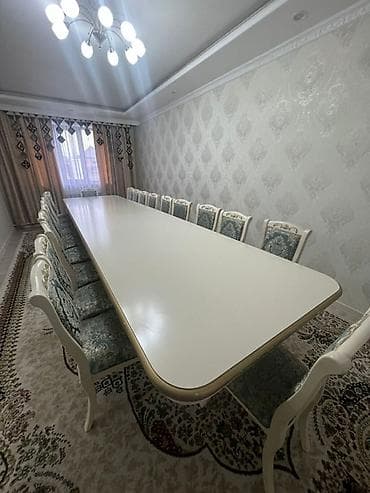 сонун мебель: Конок бөлмөсү үчүн үстөл жана отургуч — 3