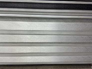 парда жалюзи: Горизонтальные жалюзи «Зебра» (день-ночь), светло-серый металлик. - — 1